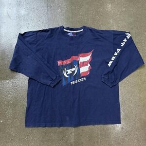 Vintage Phat Farm Russell Simmons Size 2XL Navy Long Sleeve Tee